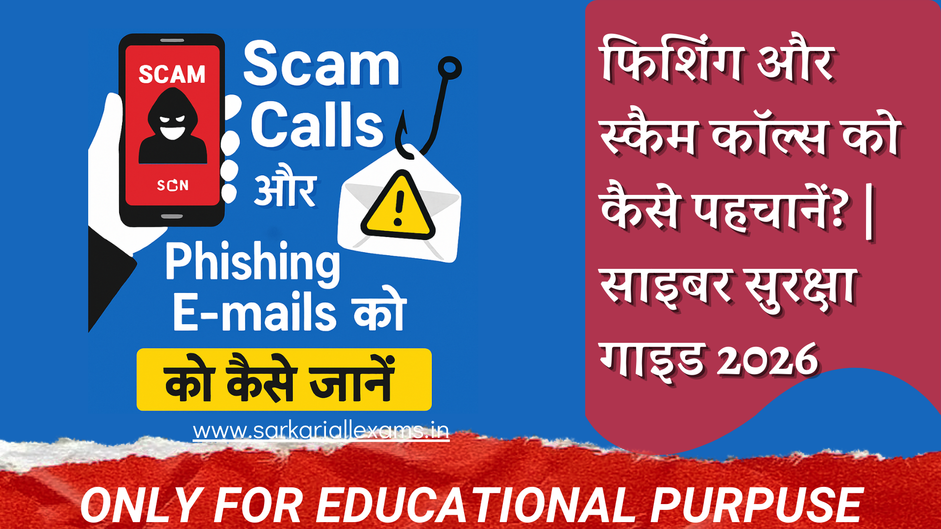 साइबर सुरक्षा – फिशिंग और स्कैम से बचाव